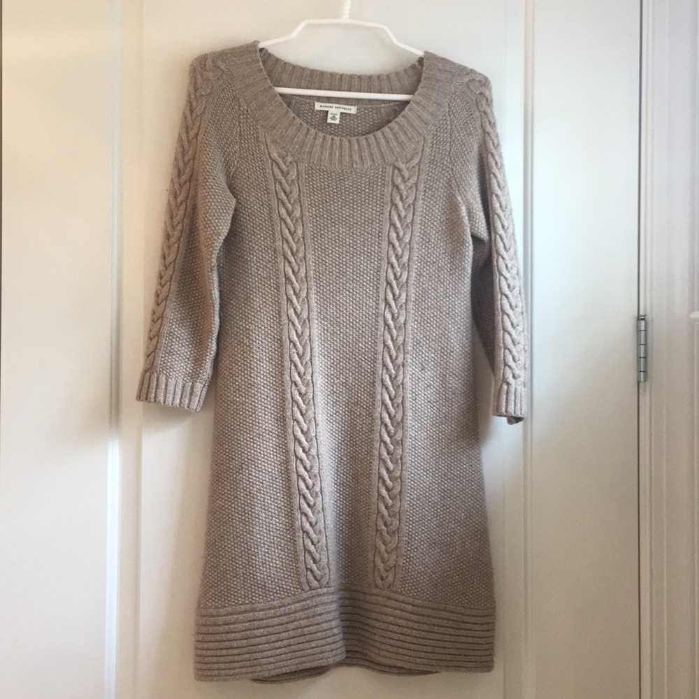 Banana Republic cable knit dress